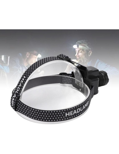 Linterna Frontal Recargable LED Ciciglow 30W con Sensor Inteligente