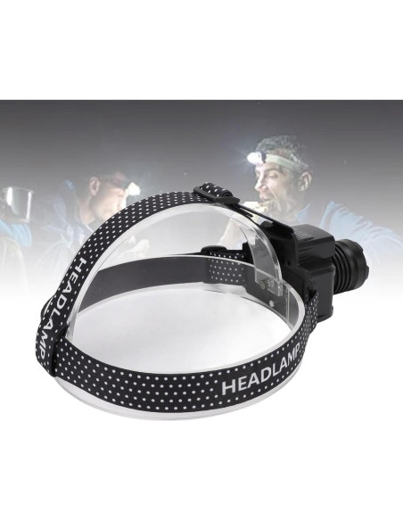 Linterna Frontal Recargable LED Ciciglow 30W con Sensor Inteligente