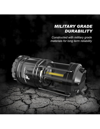 Linternas LED MalloMe Plegables 350 Lúmenes Paquete de 2