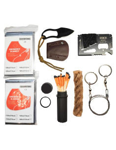 Kit de Emergencia egreen con Cerillas y Herramientas