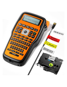 Máquina de Etiquetas VolenGo E1000 Portátil 12mm Impermeable