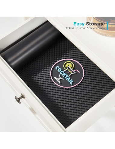 Dfynest Bar Mat para BEV Black+Decker, PVC Colorido