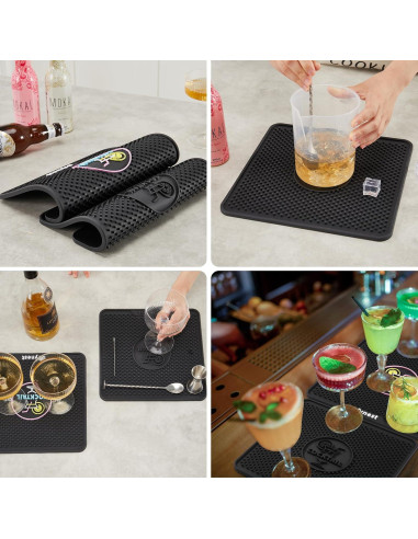 Dfynest Bar Mat para BEV Black+Decker, PVC Colorido