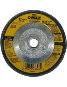 Disco de Lijado DEWALT DW8314 11.43 cm Grano 120 Zirconia 2