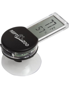 Termómetro Higrómetro Digital REPTI ZOO para Terrario 13.97 cm 2