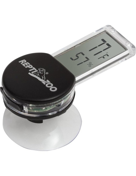 Termómetro Higrómetro Digital REPTI ZOO para Terrario 13.97 cm