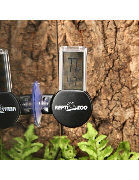 Termómetro Higrómetro Digital REPTI ZOO para Terrario 13.97 cm