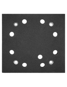 Almohadilla de Lijadora HASMX 1/4" Cuadrada 8 Agujeros