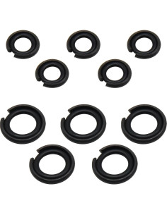 10 Anillos de Retención RURBRIN para Llave de Impacto 1/2" y 3/8" 2