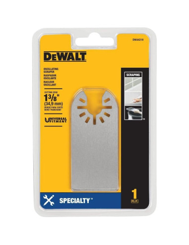 Hoja de Raspado Flexible Oscilante DEWALT DWA4218