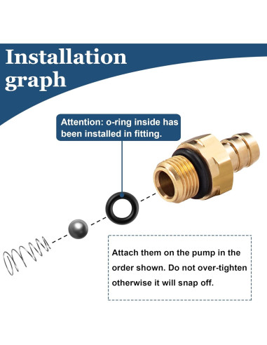 Kit de inyector químico Raincovo para lavadora a presión