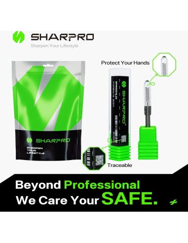 Broca Carburo Tungsteno 1/4" SHARPRO para Madera y Metal