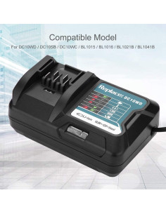 Cargador Rápido Zerone 10.8V-12V para Baterías Makita 2