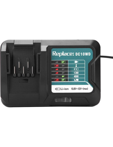 Cargador Rápido Zerone 10.8V-12V para Baterías Makita