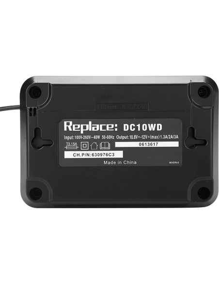 Cargador Rápido Zerone 10.8V-12V para Baterías Makita