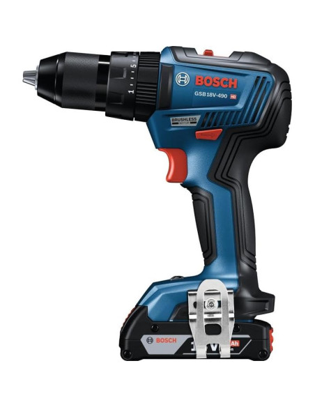 Taladro Martillo Bosch GSB18V-490 18V 2.0Ah Sin Escobillas