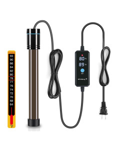Calentador de Acuario Orlushy 150W con Control Digital y Termómetro
