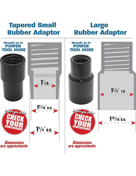 Kit Manguera Recolección Polvo Peachtree 3,05 m 5 Accesorios