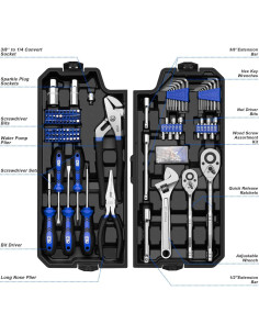 Juego de Herramientas Mecánicas Prostormer 240 Piezas con Caja 2