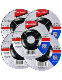 Ruedas de Esmeril Makita 5 Pack 11.43 cm para Metal 2