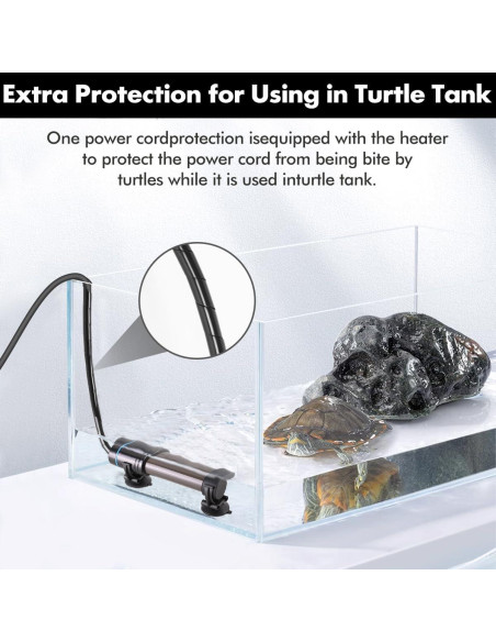 Calentador de Acuario Orlushy 150W con Control Digital y Termómetro