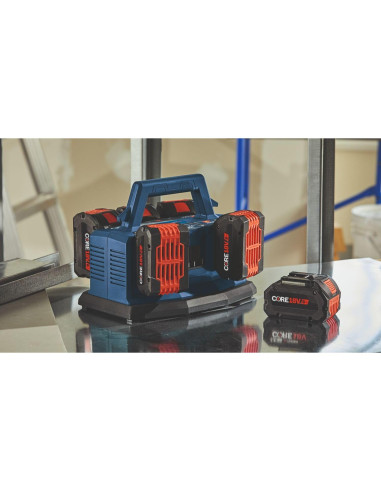 Cargador Rápido Bosch GAL18V6-80 18V 6 Bahías 8A