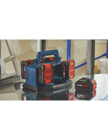 Cargador Rápido Bosch GAL18V6-80 18V 6 Bahías 8A