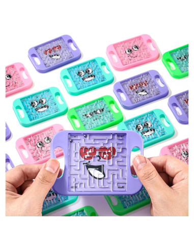 36 Mini Rompecabezas de Laberinto JellyArch - Juego Educativo