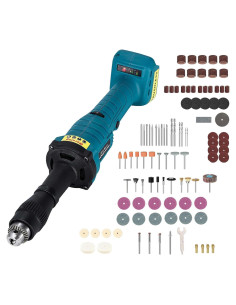 Amoladora Inalámbrica Heimerdinger 18V con 142 Accesorios