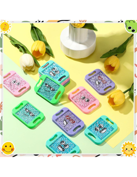 36 Mini Rompecabezas de Laberinto JellyArch - Juego Educativo