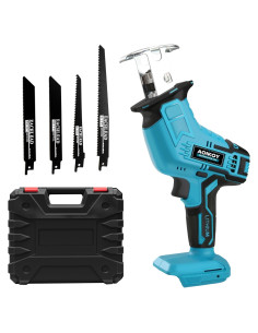 Sierra Recíproca Inalámbrica Aoikoy 18V con 4 Cuchillas