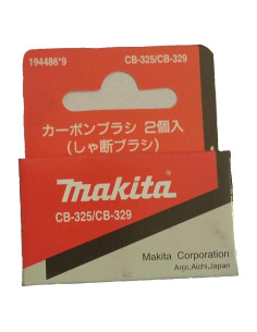 Escobillas de Carbón Makita CB325 Set de 2 Unidades
