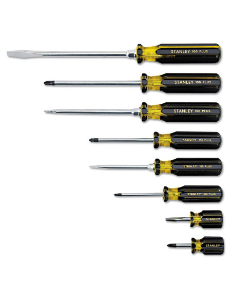 Juego de Destornilladores Stanley 66-158 8 Piezas Duraderos