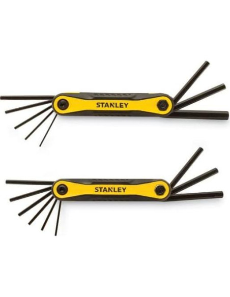 Llaves Hexagonales Plegables Stanley STHT71839 2-Pack