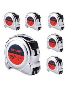 Cinta Métrica Lichamp 7.62m Magnética 6 Unidades