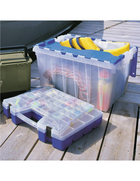 Organizador portátil Akro-Mils 06318 20 compartimentos Azul