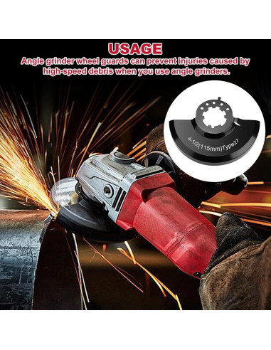 Protector de Rueda Amoladora VIDABTE 43-54-0155 Compatible