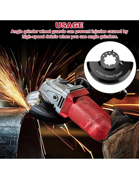 Protector de Rueda Amoladora VIDABTE 43-54-0155 Compatible