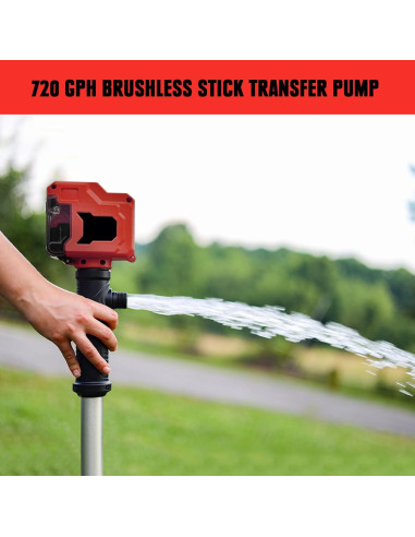 Bomba de Transferencia de Agua FORDWALT 18V 720GPH Portátil