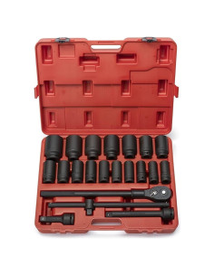 Juego de Enchufes de Impacto NEIKO 22 Piezas 3/4" SAE