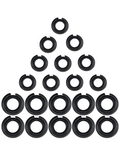 10 Juegos Anillos Retención Llave Impacto 3/8" y 1/2" Bizhala 2