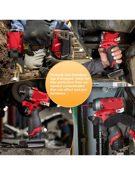 Bota Protectora Deawater para Llave de Impacto M12 3/8 y 1/2