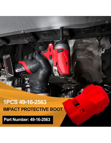 Bota Protectora Deawater para Llave de Impacto M12 3/8 y 1/2