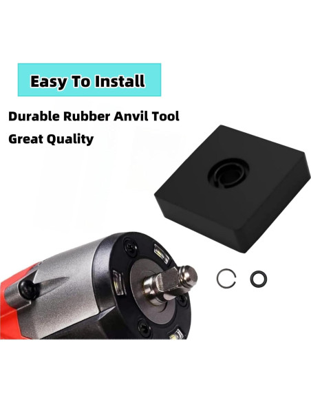 12 Clips de Anillo de Retención TALSWIF 3/8" con O-Ring