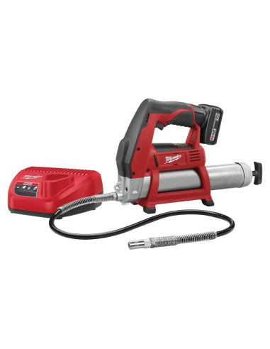 Pistola de Engrase Inalámbrica Milwaukee 2446-21XC 12V
