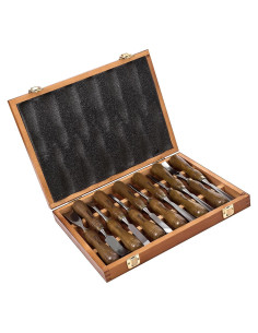 Juego de 12 Herramientas de Tallado IMOTECHOM con Caja