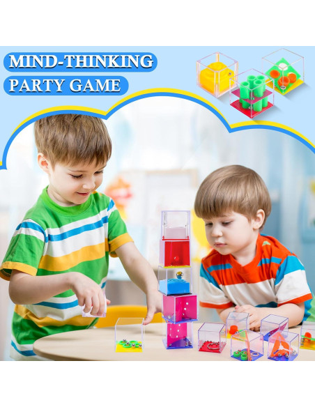 48 Piezas Cubos de Laberinto Dyrfolm para Niños y Adultos