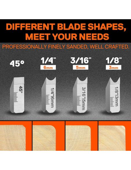 Plano de Chaflán JORGENSEN 4 Cabezas Corte Manual 0,50 kg