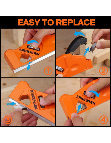 Plano de Chaflán JORGENSEN 4 Cabezas Corte Manual 0,50 kg