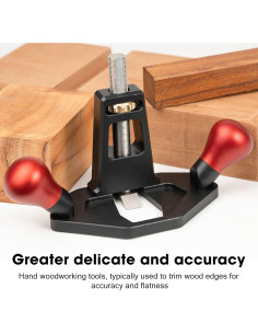 Fresadora Dpofirs 0.38 kg para Carpintería con Acabado Anodizado 2